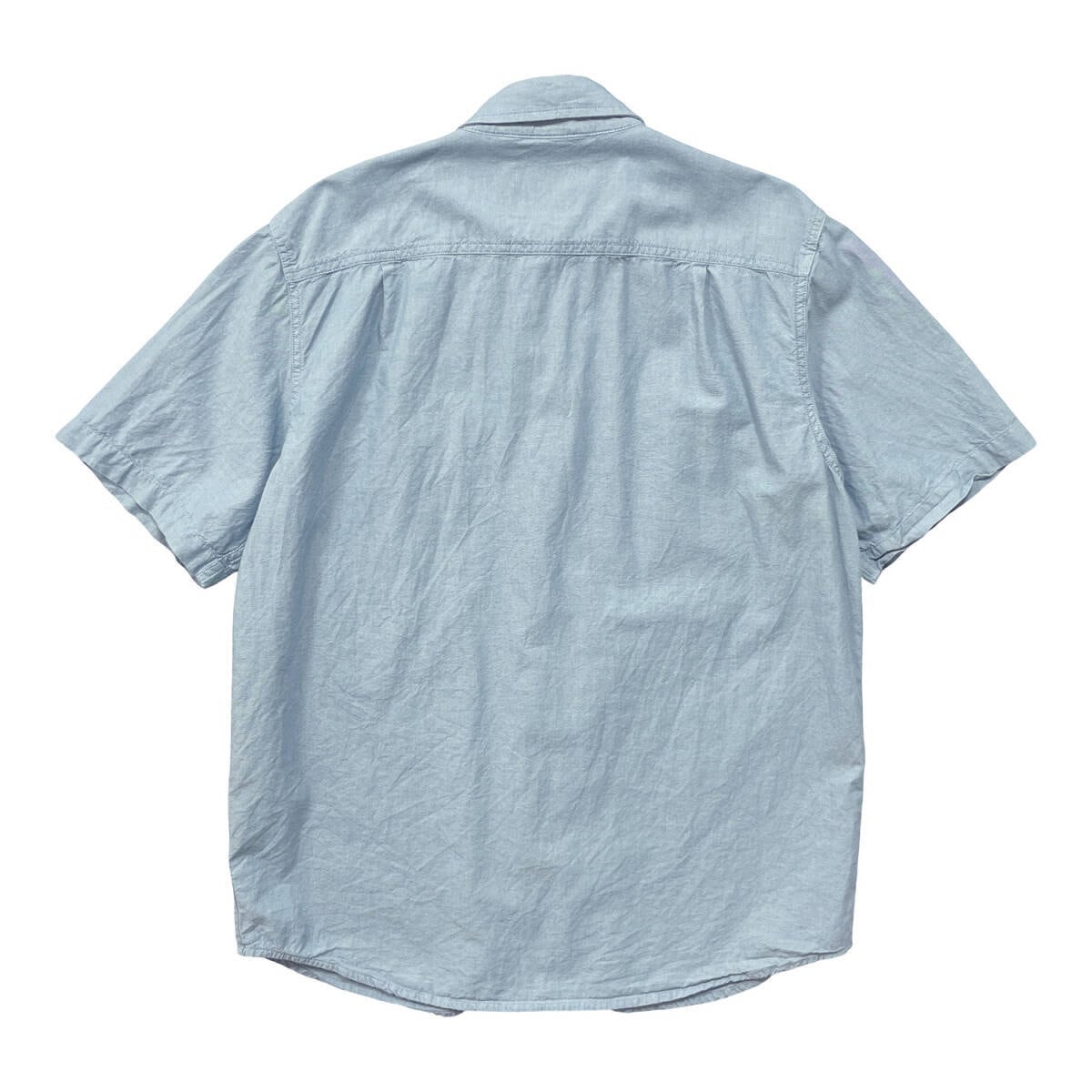USA 古着 Carhartt カーハート ボタンダウン 半袖 ワークシャツ