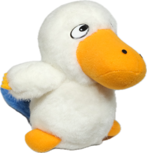 Old Stuffed Toy: Platypus