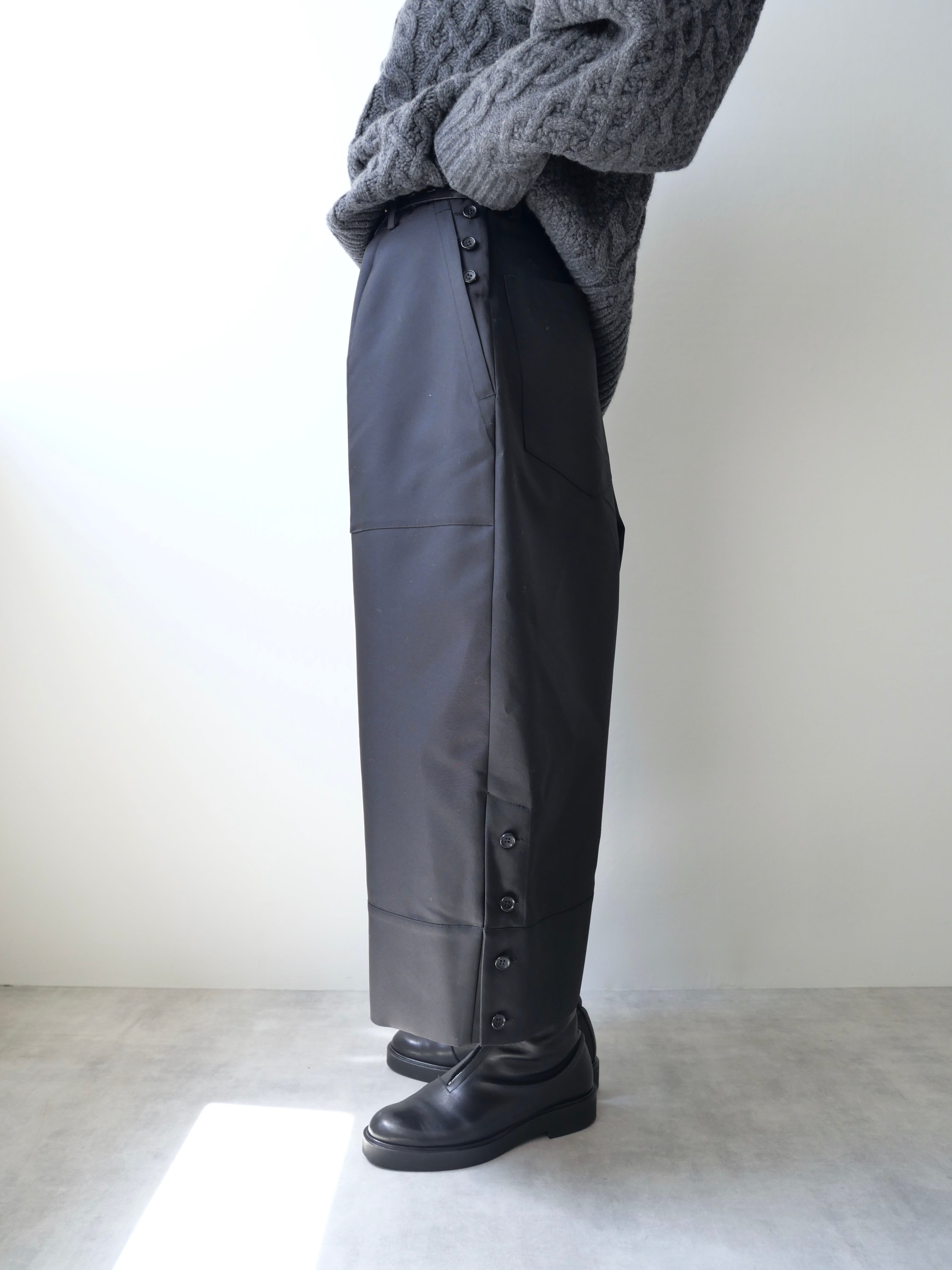 TENNE HANDCRAFTED MODERNアタッチメントパンツ グリーン TENNE