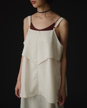 【suie】Layered Ring Camisole/レイヤードリングキャミソール (エクリュ)