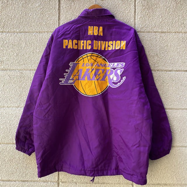 90's NBA LA Lakers Coach Jacket / ロサンゼルス レイカーズ コーチ ...