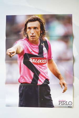 アンドレア・ピルロ/フアン・マタ|サッカーポスター 大判 B2|2010年代 欧州名選手