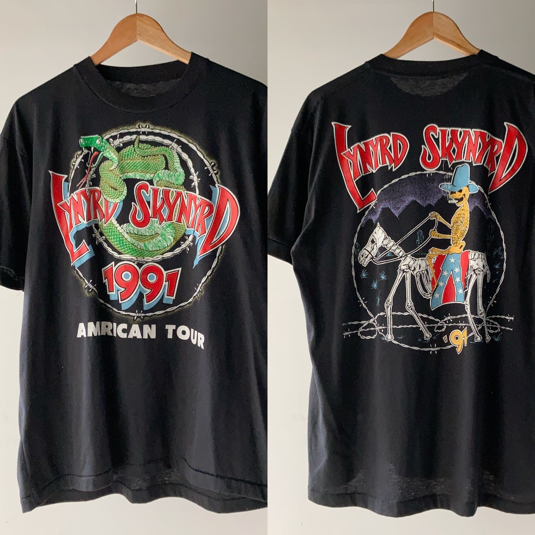 90's LYNYRD SKYNYRD 1991 TOUR Tシャツ 【0521A38】 | 【公式】Thrift