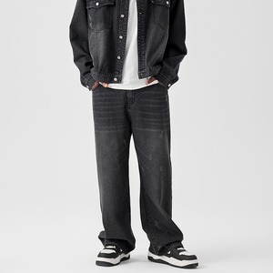 ウォッシュドブラックデニムパンツ（別売りでセットアップのジャケットあり）　936