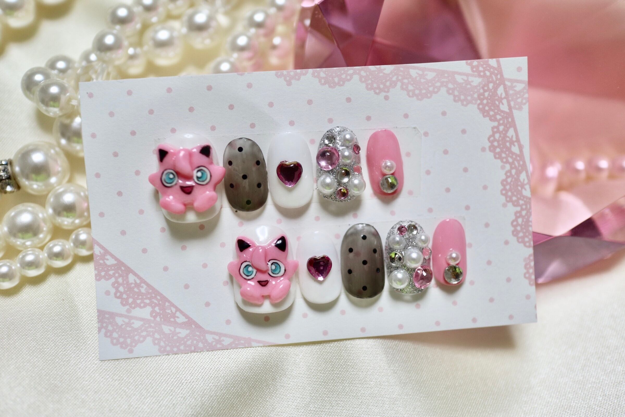 ♡キキララ3dパーツ♡ | otsumami.nail