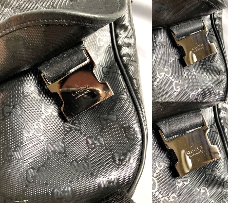 正規 GUCCI グッチ メンズ GG インプリメ ショルダーバッグ
