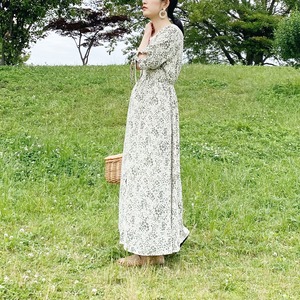 Puchi flower dress (offwhite)