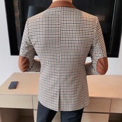 hound stooth casual suit jacket 00206