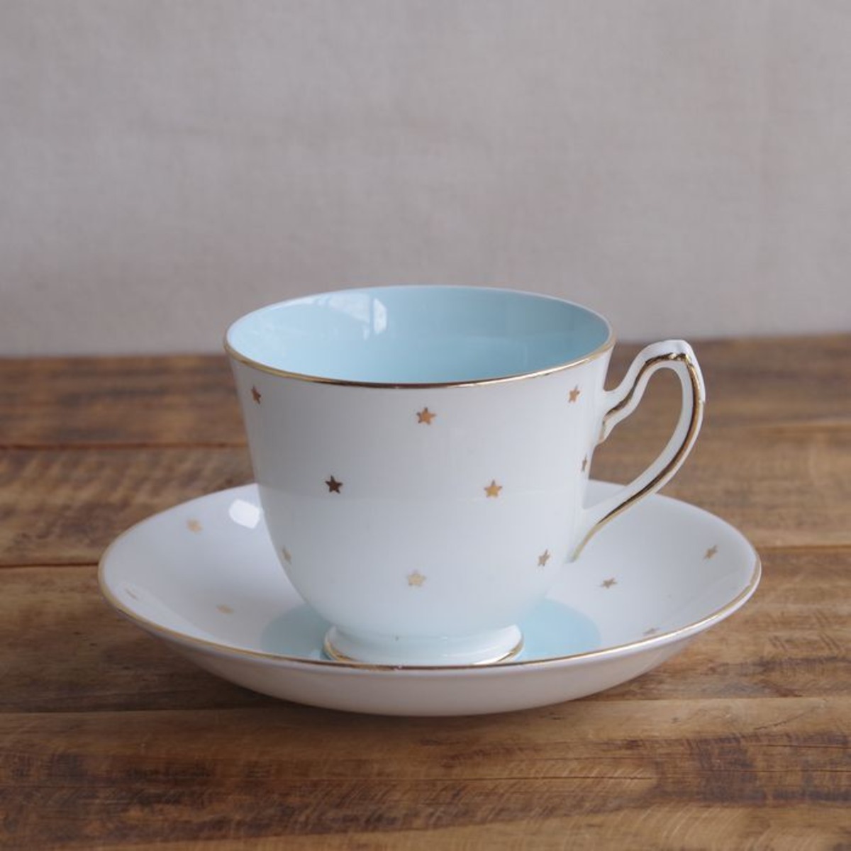 ダッチェス／ダイヤモンド スター 星柄 コーヒーカップ ソーサー 