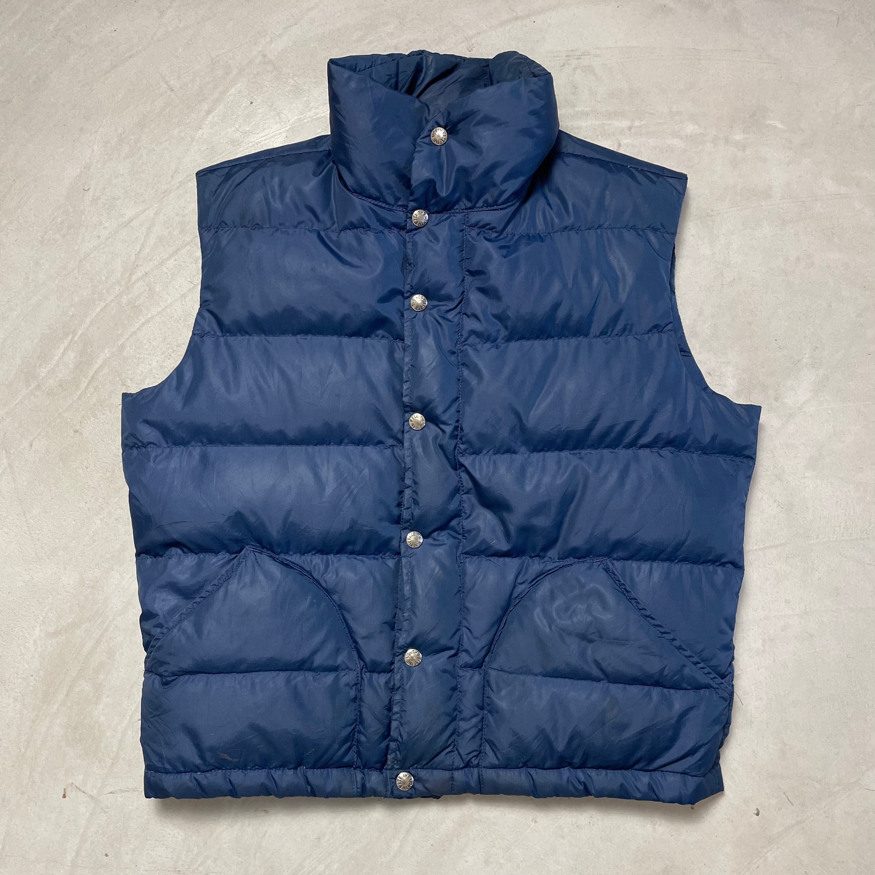 80年代 ザノースフェイス THE NORTH FACE 茶タグ ダウンベスト USA製【ブルゾン・ジャケット】