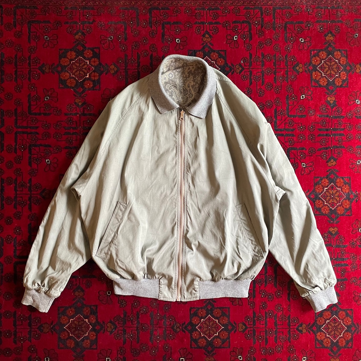 1970s OLD GUCCI ボンバージャケット ブルゾン MA-1 バーシティ 