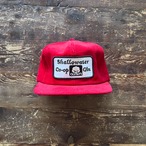 Circa 70's Deadstock K-Products Inc. Corduroy Trucker Hat/ Shallowater Coop Gin