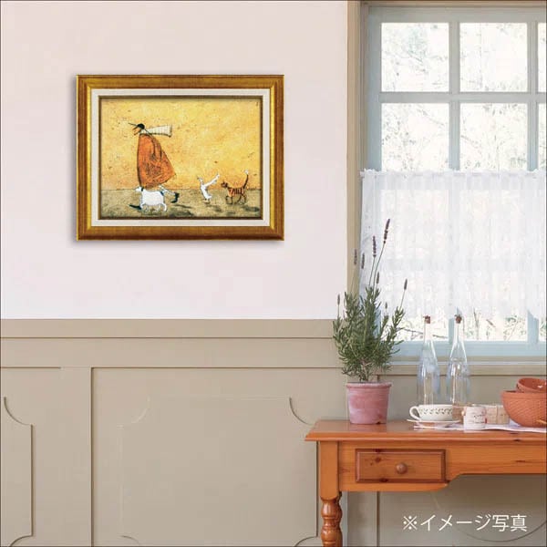 サムトフト「ホーレスとストライプス」Ｍサイズ ゲル加工アート アートフレーム 絵画 インテリア