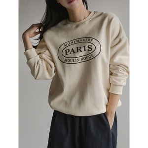 裏起毛 パリロゴスウェット 2color【M-2XL】　RA3110