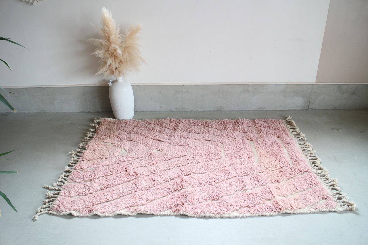 Moroccan rug Beni Ourain 180×120cm　No272