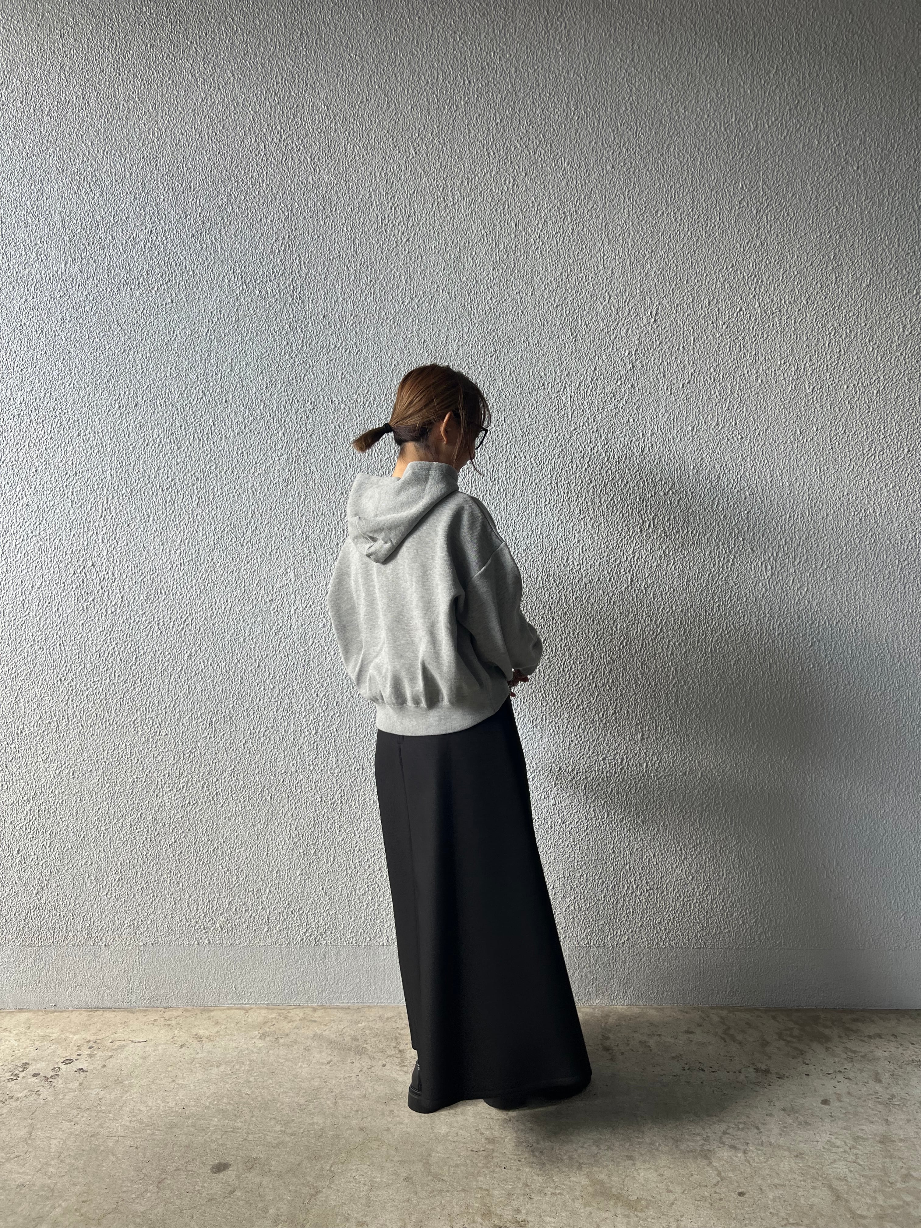 【SELECT】スウェットライクロゴパーカー 39-0465