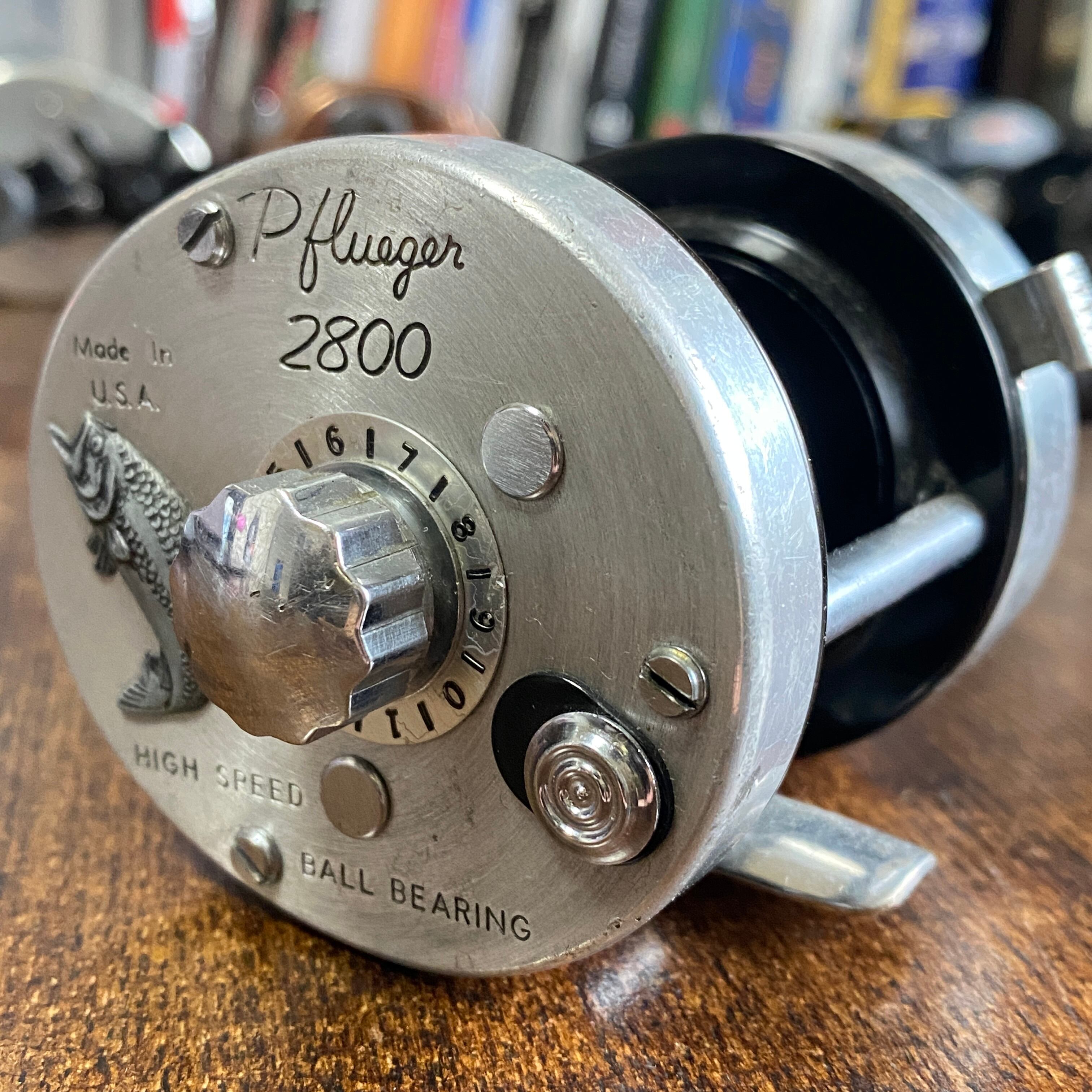 70s Pflueger 2800 クラッチ正常 / オールドフルーガー [g93
