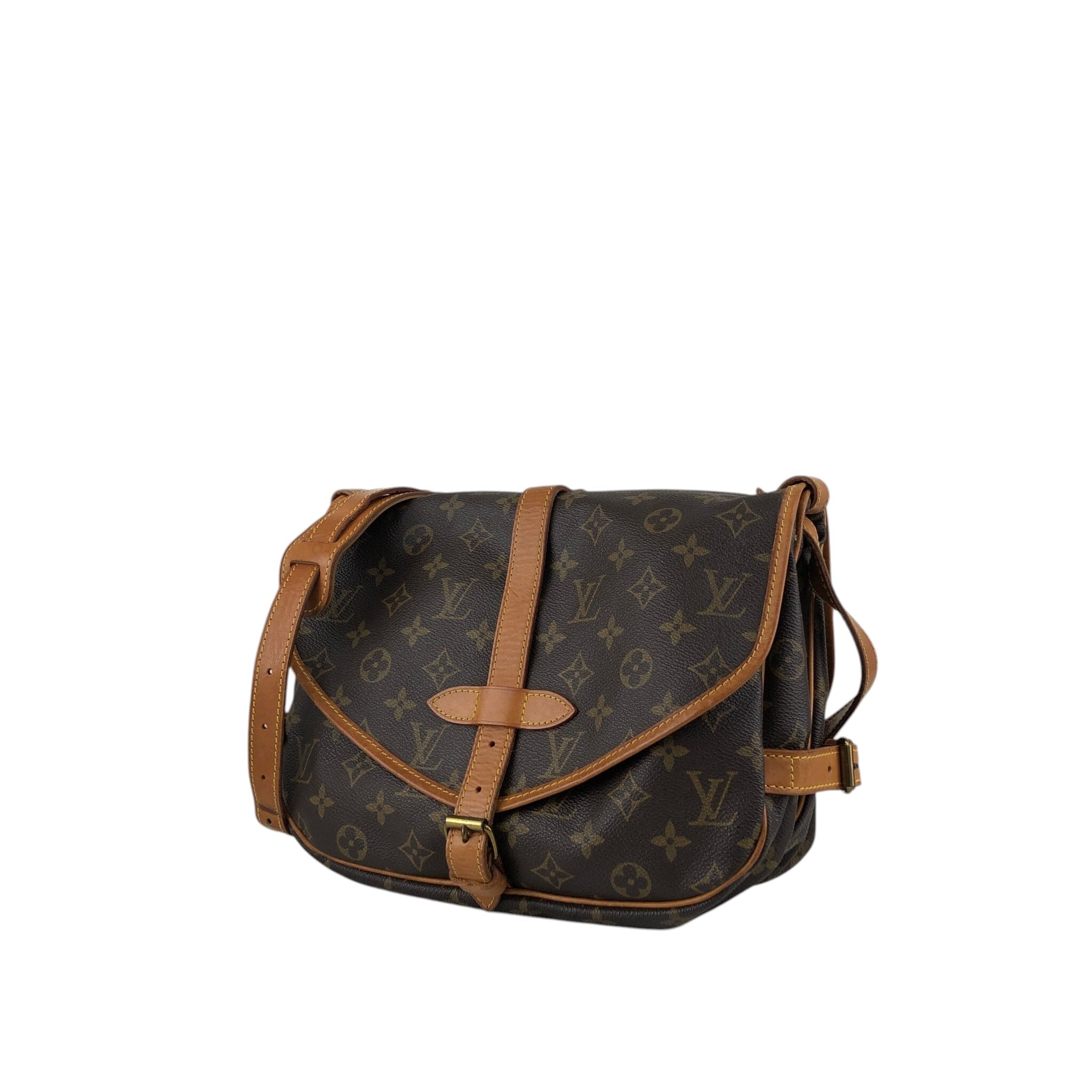 LOUIS VUITTON ルイヴィトン モノグラム ショルダーバッグ ブラウン