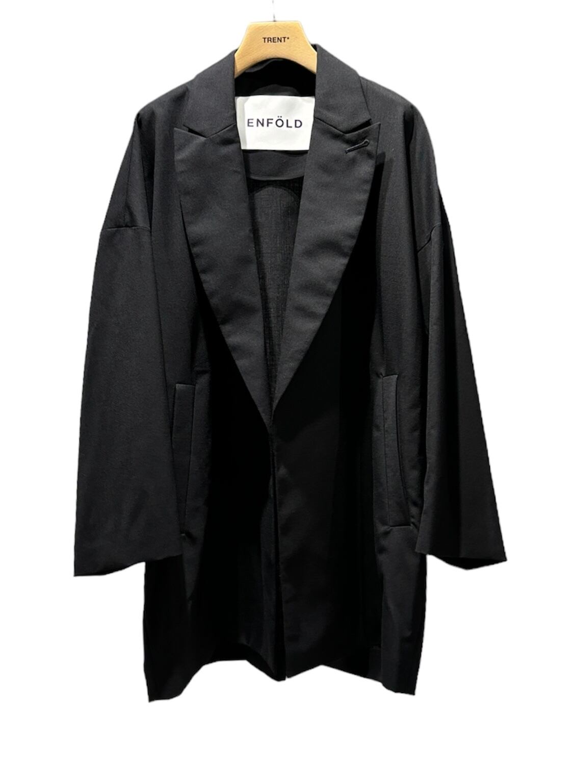 24AW】ENFOLD エンフォルド / CENTER-PRESS BIG-JACKET | TRENT 
