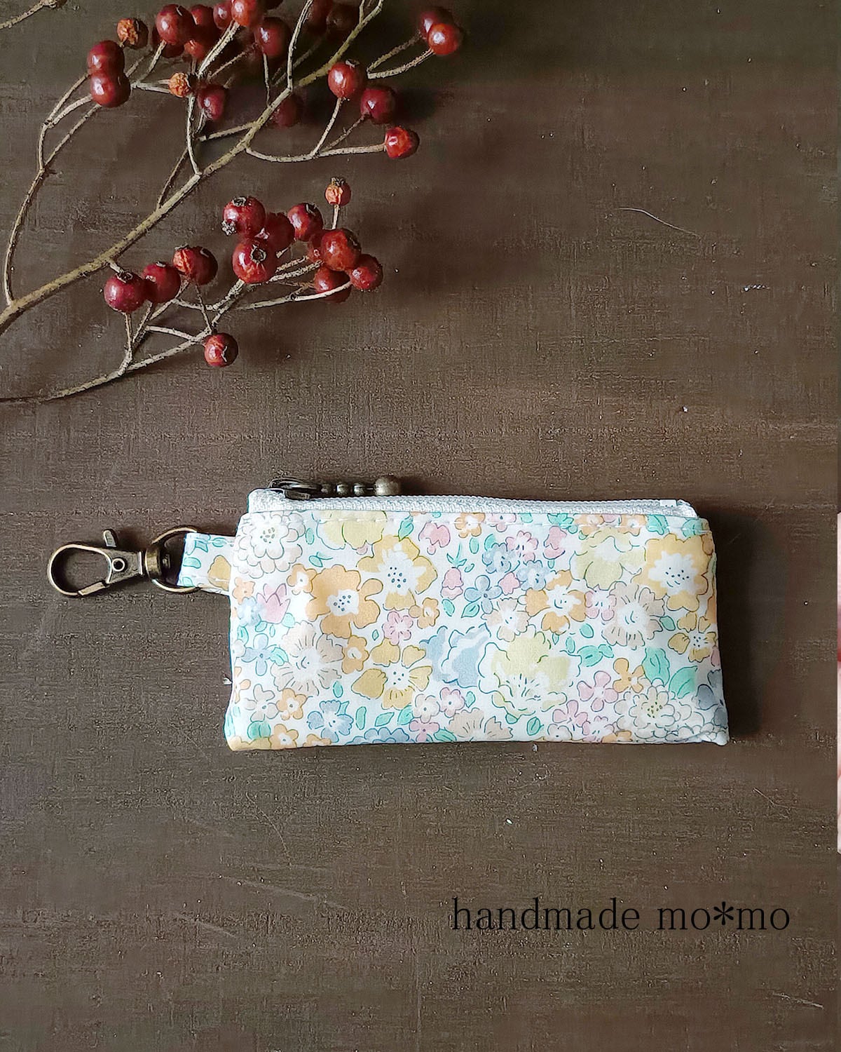キャンディポーチ ミニポーチ　バッグチャーム　リバティ　ジョアンナ キャンディポーチ ミニポーチ バッグチャーム リバティ ジョアンナ MY