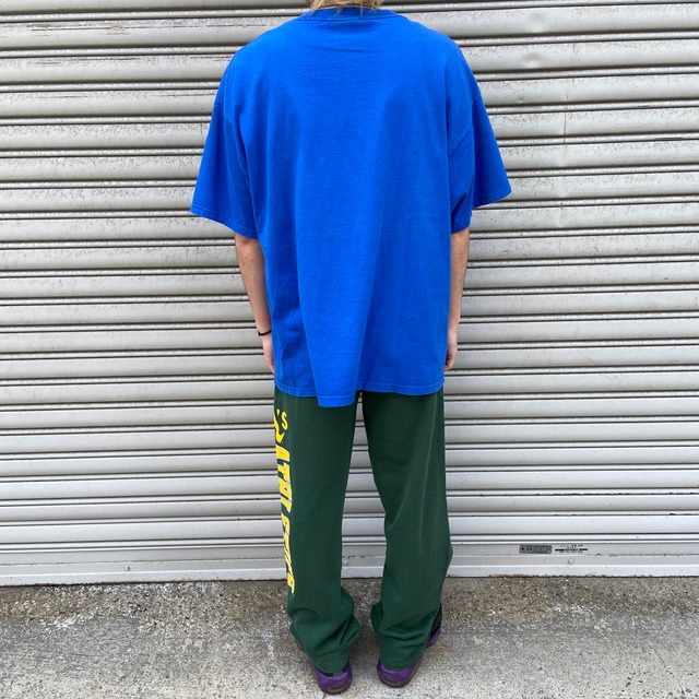 00s シンプソンズ　プリントTシャツ　キャラT ブルー　XL