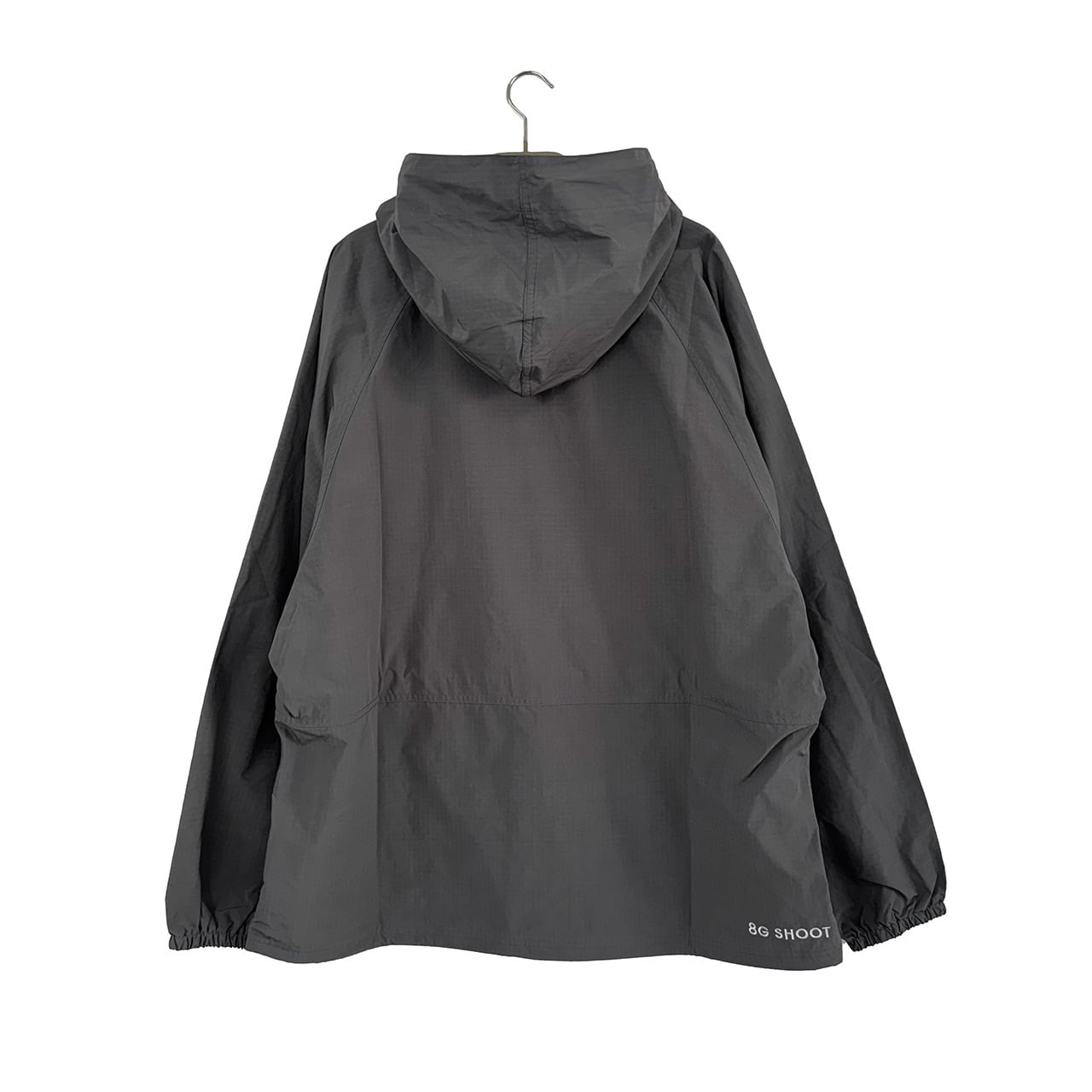メンズウェア 8G SHOOT RIPSTOP PACKABLE ANORAK 8gshoot RIPSTOP PACKABLE ANORAK HOODIE -BLACK- | 8G SHOOT WEBSTORE