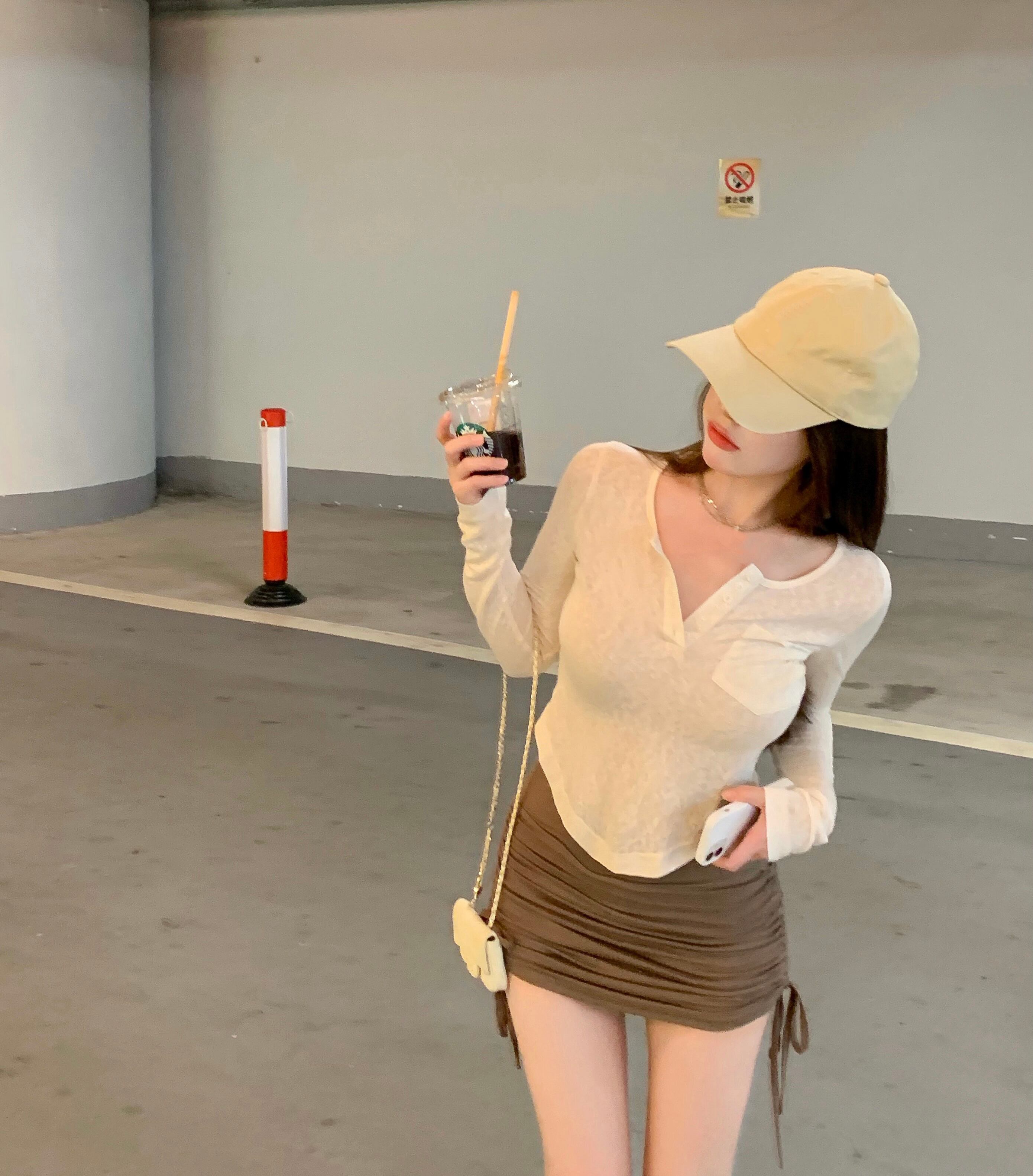 Tシャツ シャツ サマーショート薄手トップス ロング 夏物 ブラックストロベリース45442278138