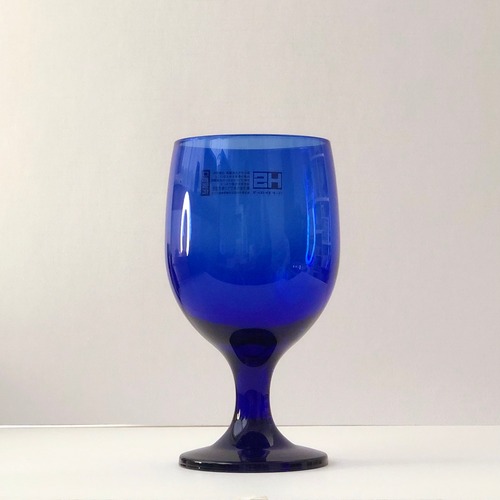 夜空の青色グラス/ゴブレット（ウォーターキャンドル、ムーンウォーター作り等に）