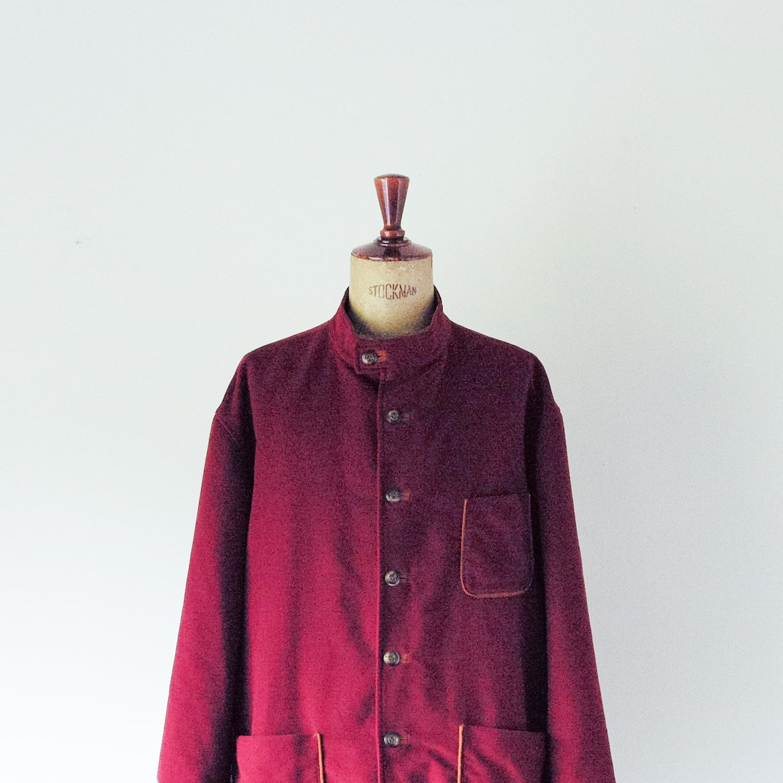 CHARVET ドレスシャツ カッターシャツ ブルーストライプ シングルカフ