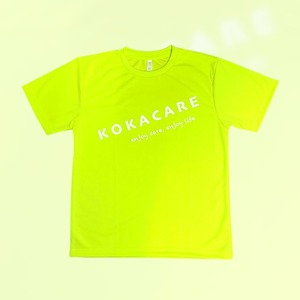 【蛍光 Yellow】KOKACARE（コカケア）Tシャツ