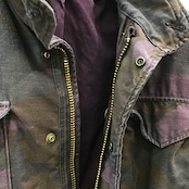リメイクミリタリージャケットMAKEOVER MILITARY JACKET【mJK03】
