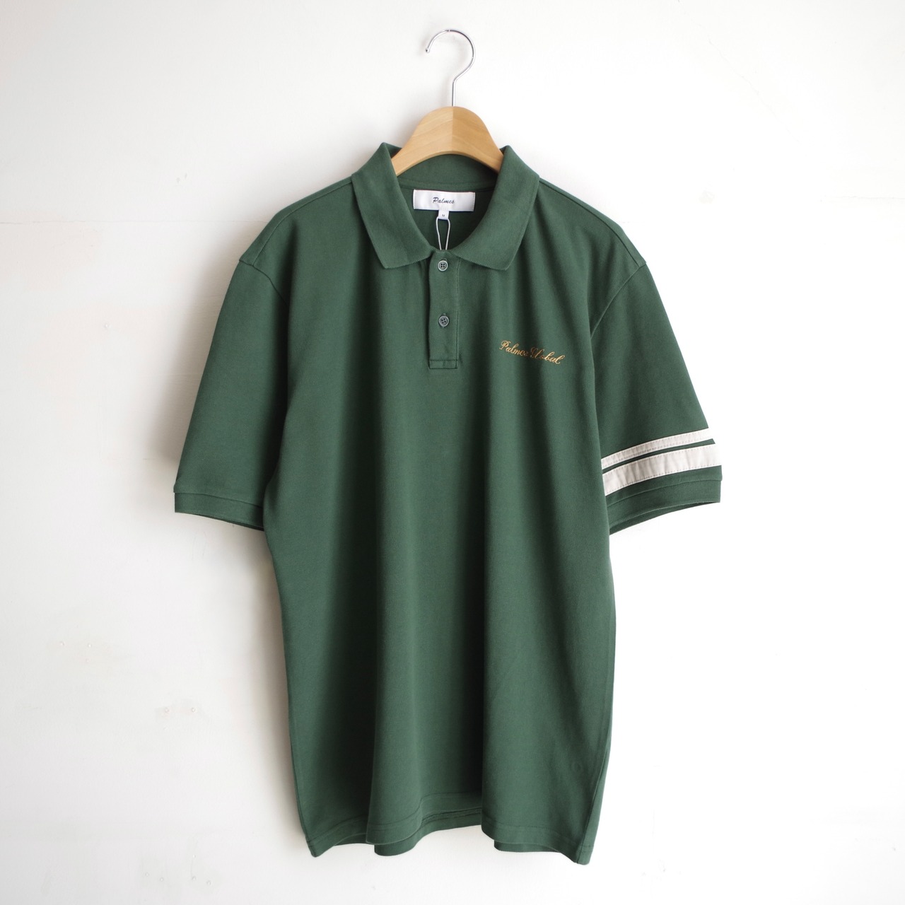 Palmes Global Pique Polo Green