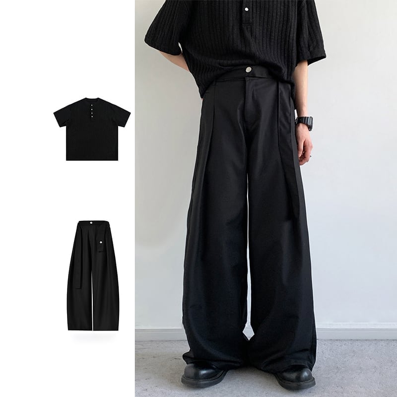 YENN 】 WAIST RIB CURVE PT | PAY ID