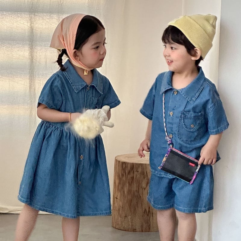 BABY&KID】2026新作 デニムセットアップ/ワンピース | Betty
