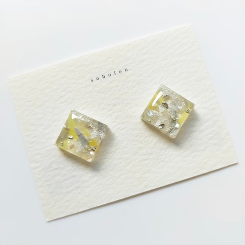 m47* spicy lemon (Ｍピアス/イヤリング)