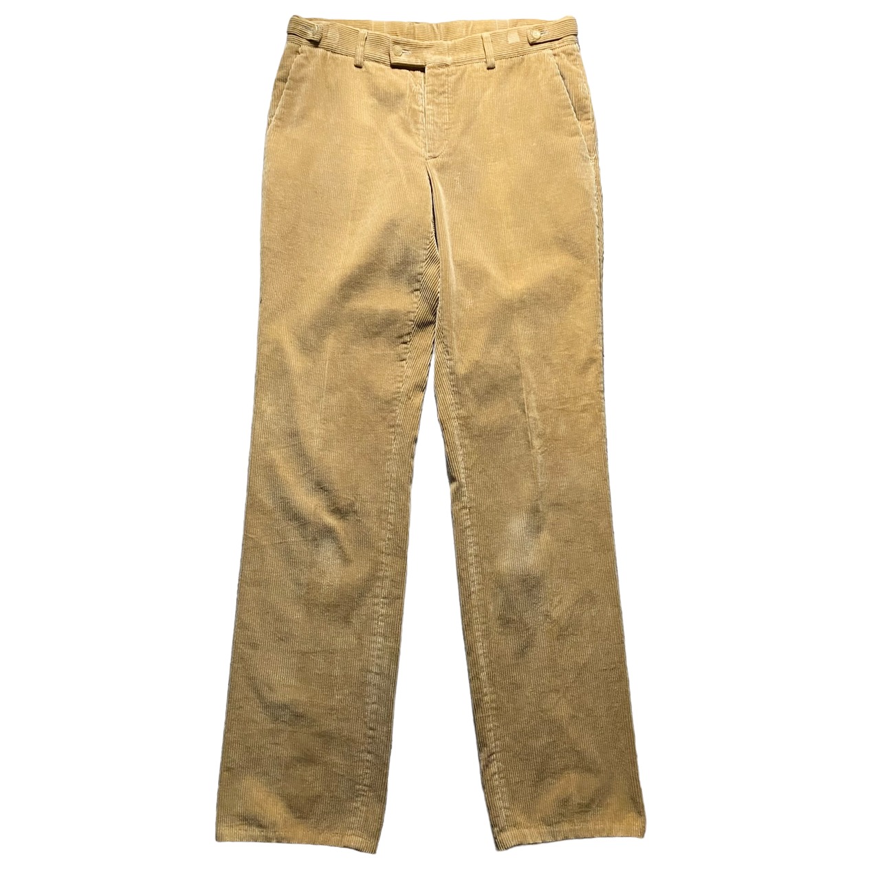 vintage GUCCI mustard color wide wale corduroy pants