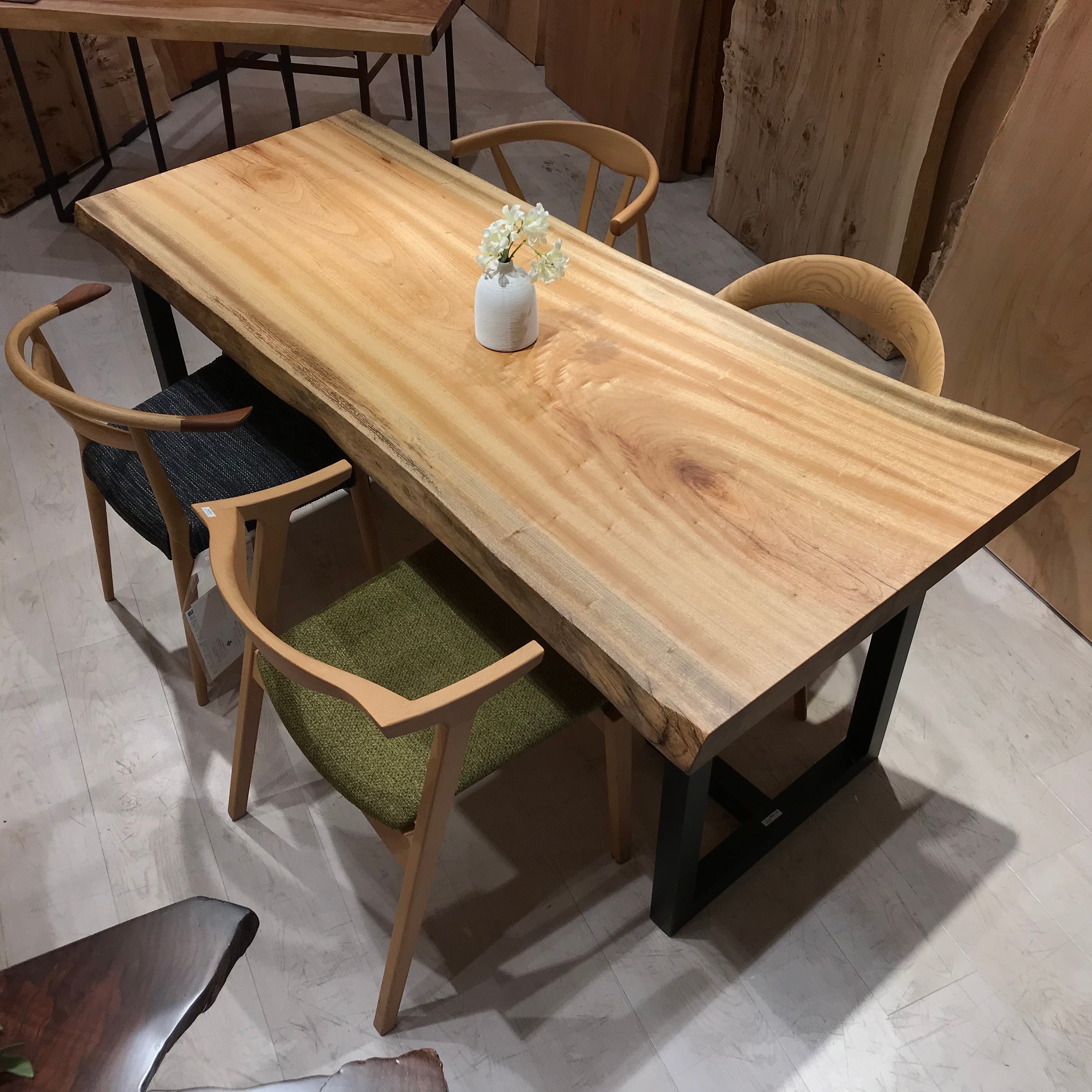 【OUTLET】楠(クス)_1800×700-710-840×60 _横浜元町店_テーブル天板/一枚板 2517 t001