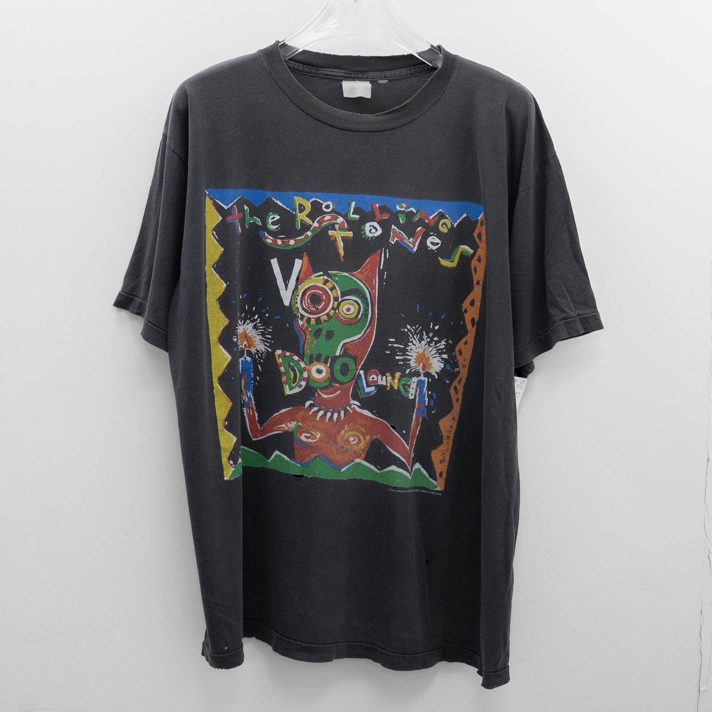 The Rolling Stones " Voodoo Lounge Art " Fade Tag Fits XL 【A8-263】
