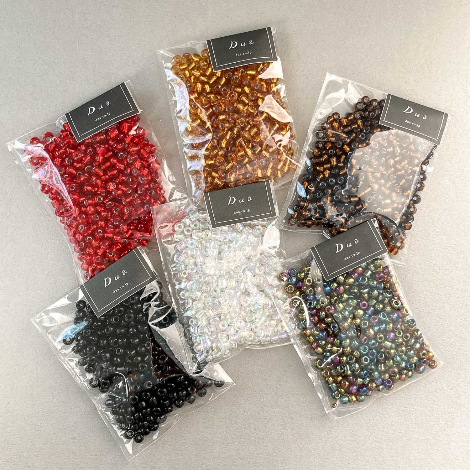 大粒シードビーズパックB（約25g） | Dua-アクセサリーパーツショップ