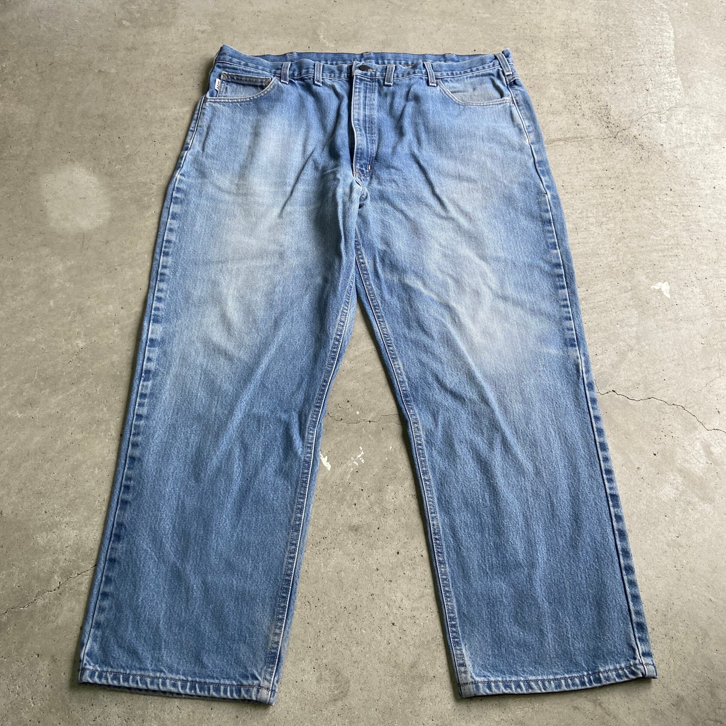 ビッグサイズ Carhartt カーハート ワイド バギー デニムパンツ ワークパンツ ジーンズ メンズ w44 古着【デニムパンツ】 | cave  古着屋【公式】古着通販サイト