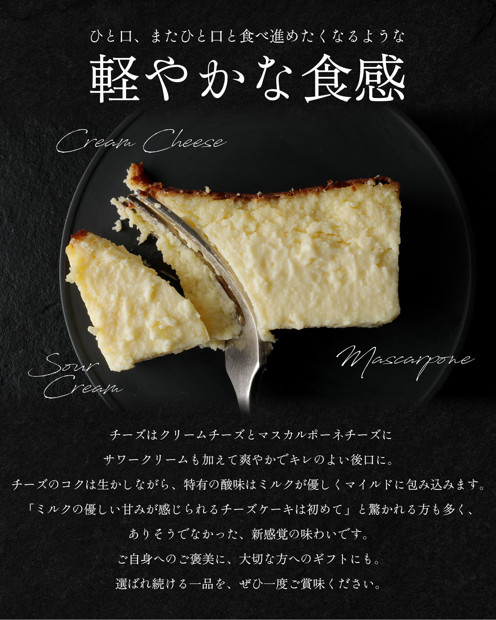 スーパーミルキーチーズケーキ | masayoshi ishikawa 石川マサヨシ