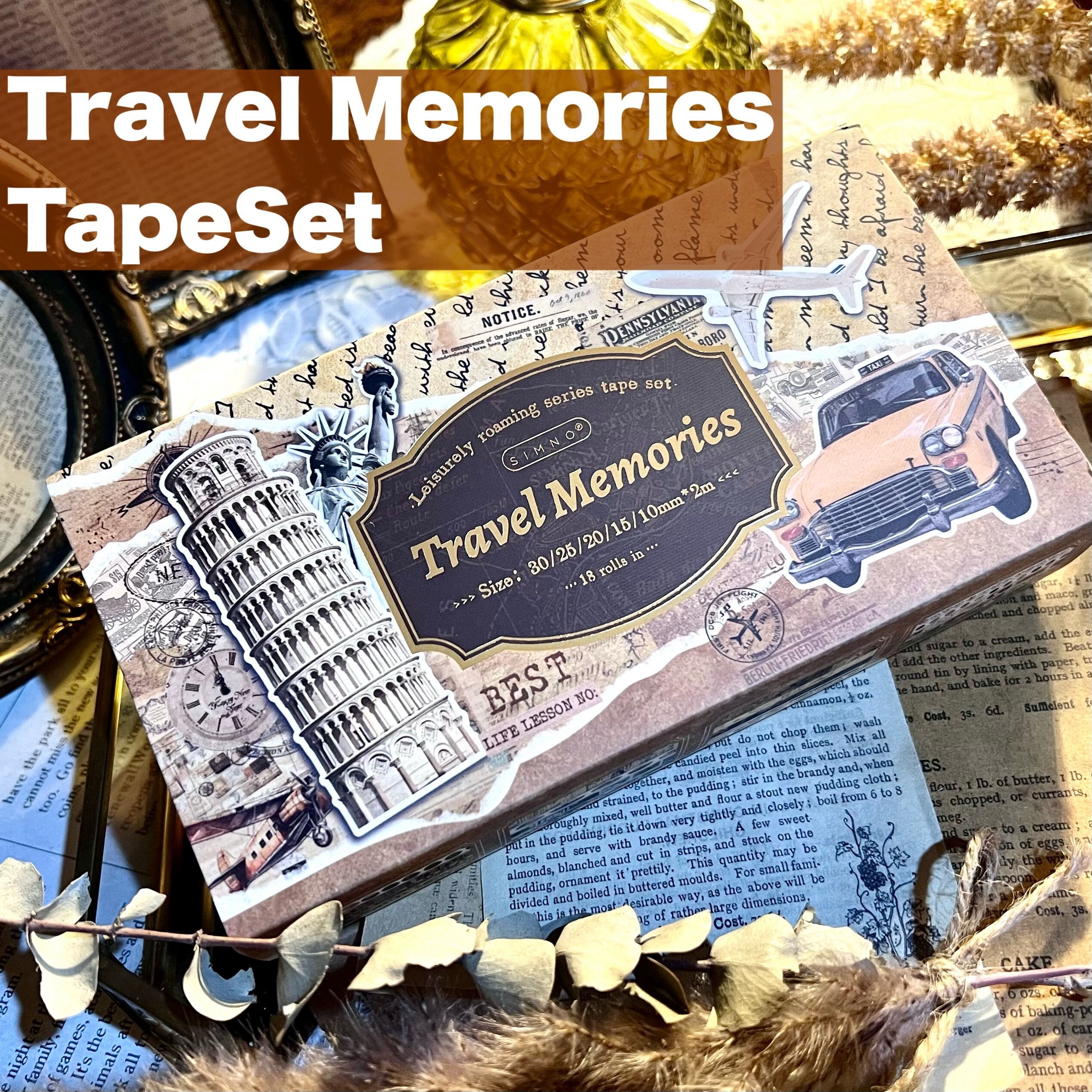 Travel Memories TapeSet