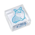 【山鳩舎】氷印・透明スタンプ大「コーギー」