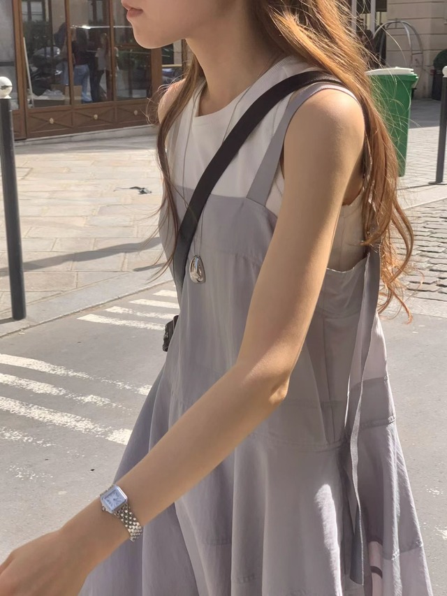 (OUNCE) square belt  onepiece /  2color