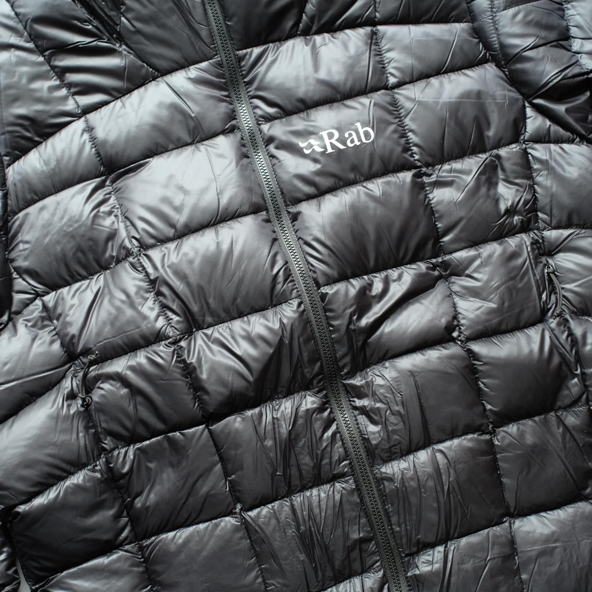 Rab 黒 ダウンジャケット　Rab Mythic G Jacket 好日山荘 横浜西口店 : 1000FPグースダウンに、TILTを採用したダウン
