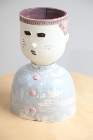 【人シリーズ/ケンタ】陶芸作家 山中 正大 陶器鉢