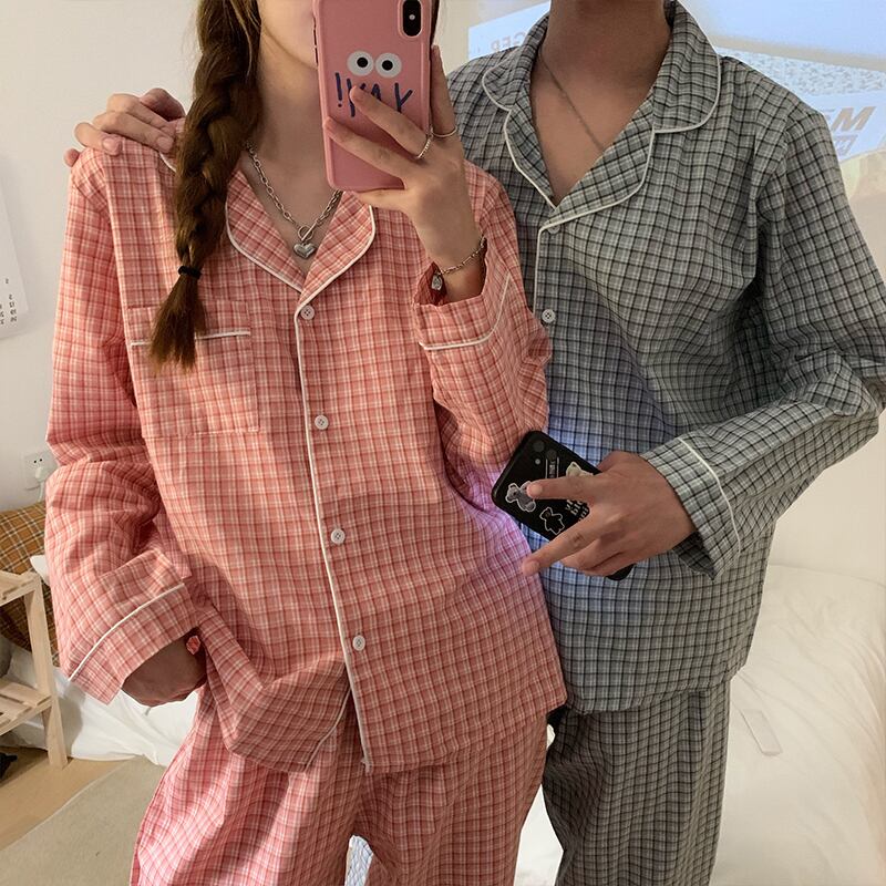 スタイル格子柄スプリングカジュアルルーズ ロング 春物 萌量不足29392968606