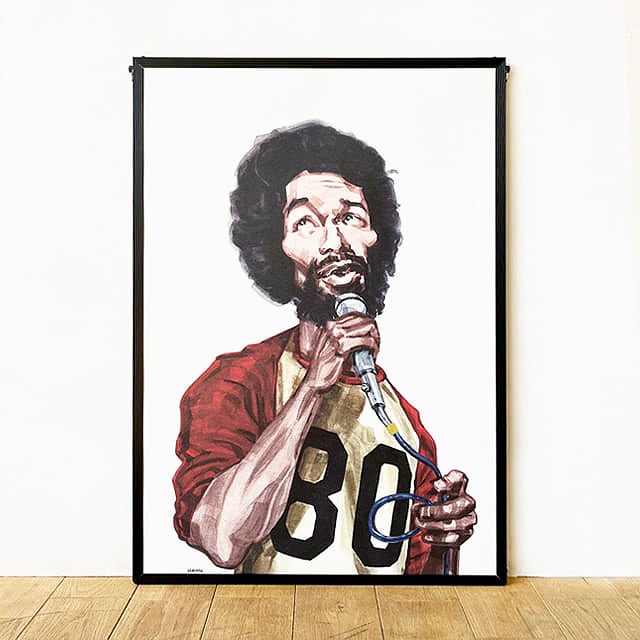 【ポスター】Gil Scott-Heron by Brad Howe