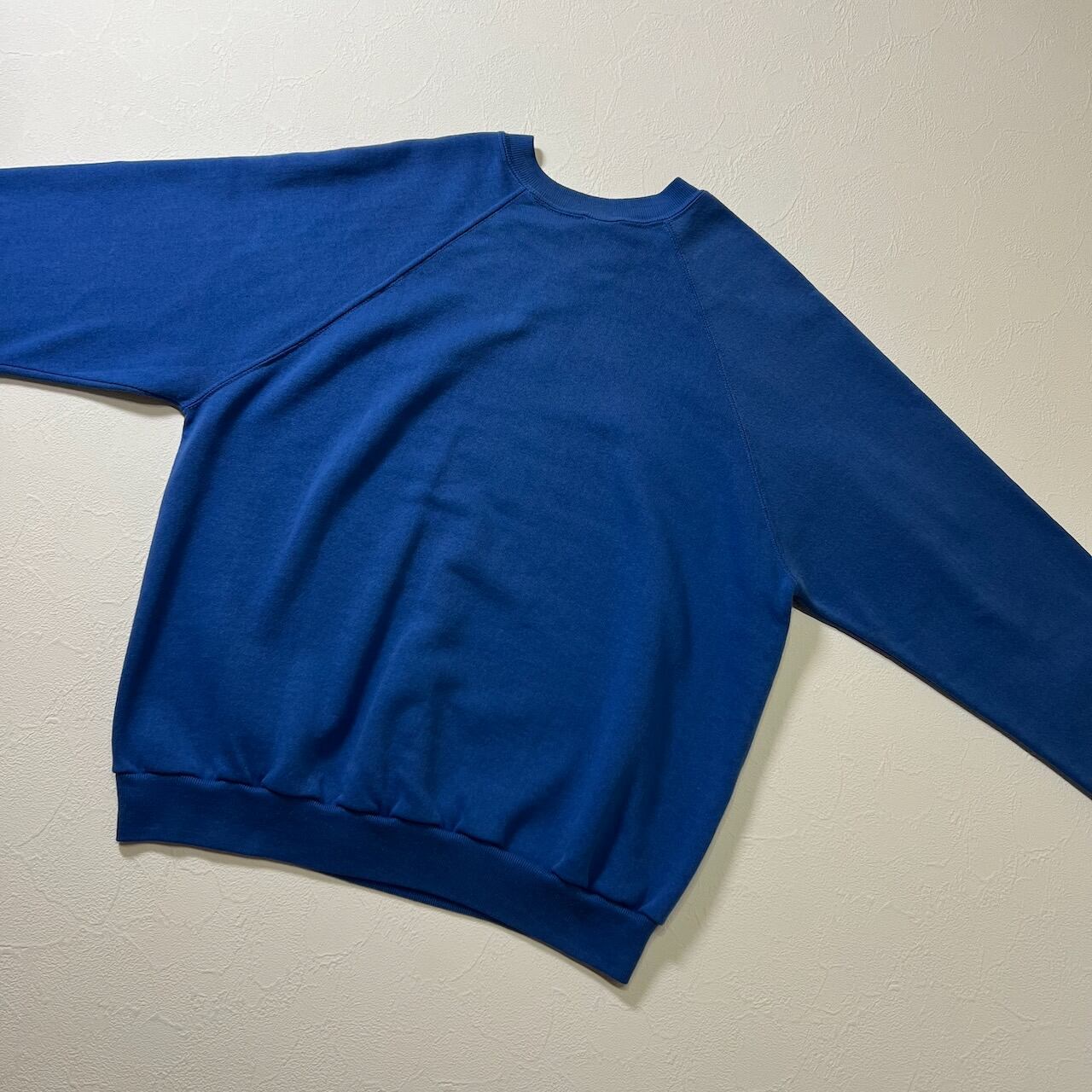 70s〜80s USA Dickies ラグラン 無地 スウェット プルオーバー