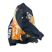 【bomber32】再構築リバーシブルボンバー Kimono×Military MIX BOMBER JACKET